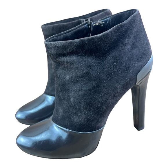 Fendi  Size 39| 8 Brown suede and Leather Ankle Boots heeled - Picture 1 of 9